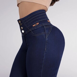 Foto 2 | Foto 2 | Jeans Dama Pantalones Mujer Colombiano Levanta Pompa