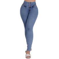 Jeans Dama Pantalones Mujer Colombiano Levanta Pompa
