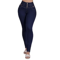 Jeans Dama Pantalones Mujer Colombiano Levanta Pompa