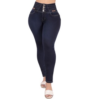 Foto 1 | Foto 1 | Jeans Colombiano Levanta Pompa para Mujer