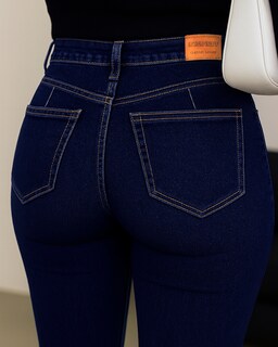 Foto 3 | Foto 3 | Pantalón Skinny De Mezclilla Para Mujer Ocean Point Corte Tiro Alto