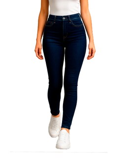 Foto 1 | Foto 1 | Pantalón Skinny De Mezclilla Para Mujer Ocean Point Corte Tiro Alto