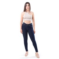 Jeans Skinny Con Strech /juvenil 1136 (azul Oscuro) Azul Oscuro