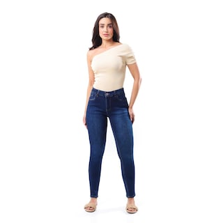 Foto 1 | Foto 1 | Jeans Skinny Con Strech /juvenil 3890 (azul Oscuro) Azul Oscuro