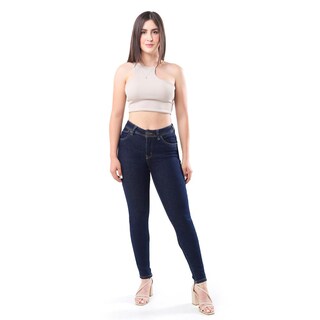 Foto 1 | Foto 1 | Jeans Skinny Con Strech /juvenil 1136 (azul Oscuro) Azul Oscuro
