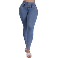 Jeans Dama Pantalones Mujer Colombiano Levanta Pompa Sea Brazil