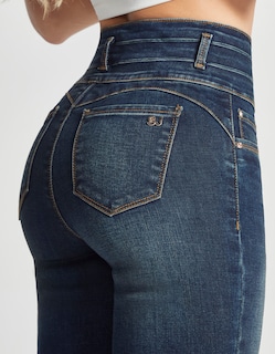 Foto 4 | Foto 4 | Jeans Mujer Skinny Cintura Alta Push Up 0065stob Seven Jeans