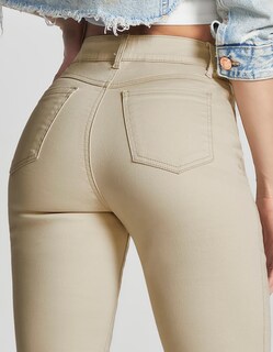 Foto 4 | Foto 4 | Jeans Mujer Skinny Cintura Alta 7032kaki Seven Jeans