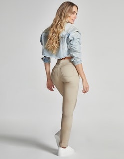 Foto 6 | Foto 6 | Jeans Mujer Skinny Cintura Alta 7032kaki Seven Jeans