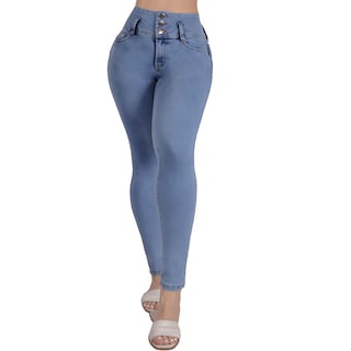 Foto 1 | Foto 1 | Jeans Dama Pantalones Mujer Colombiano Levanta Pompa 2900/01