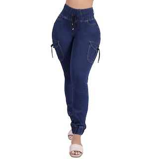 Foto 1 | Foto 1 | Jeans Para Mujer Corte Colombiano Levanta Pompas Sea Brazil 3918/02