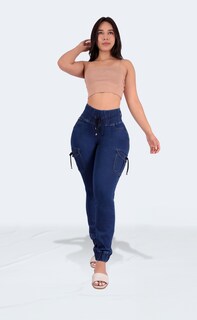 Foto 4 | Foto 4 | Jeans Para Mujer Corte Colombiano Levanta Pompas Sea Brazil 3918/02