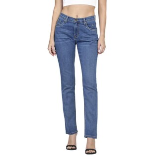 Foto 1 | Foto 1 | Pantalón LEE 531-Jeans Slim Fit color Azul Mujer 31M3