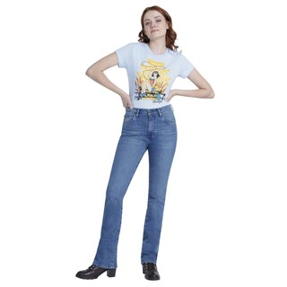 Foto 4 | Foto 4 | Jeans Vaquero Wrangler Slim Fit 148 color Azul para Mujer