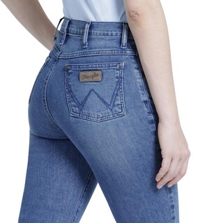 Foto 5 | Foto 5 | Jeans Vaquero Wrangler Slim Fit 148 color Azul para Mujer