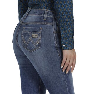 Foto 5 | Foto 5 | Jeans Vaquero Wrangler Slim Fit 164 color Azul para Mujer