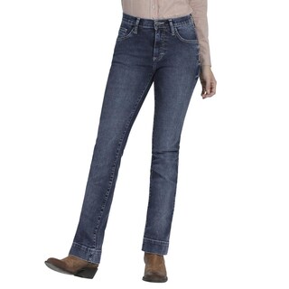 Foto 1 | Foto 1 | Jeans Wrangler High Rise Boot Cut 144 color Azul para Mujer