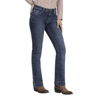 Foto 2 | Foto 2 | Jeans Wrangler High Rise Boot Cut 144 color Azul para Mujer