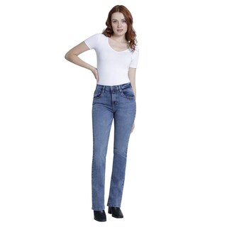 Foto 4 | Foto 4 | Jeans Vaquero Wrangler High Rise Boot Cut 163 color Azul para Mujer