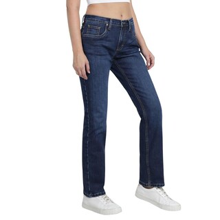 Foto 2 | Foto 2 | Jeans Lee Slim Fit 454 Azul Marino para Mujer