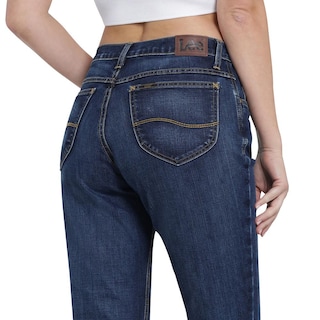 Foto 5 | Foto 5 | Jeans Lee Slim Fit 454 Azul Marino para Mujer