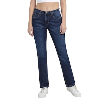 Foto 1 | Foto 1 | Jeans Lee Slim Fit 444 Azul Marino para Mujer
