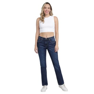 Foto 4 | Foto 4 | Jeans Lee Slim Fit 444 Azul Marino para Mujer