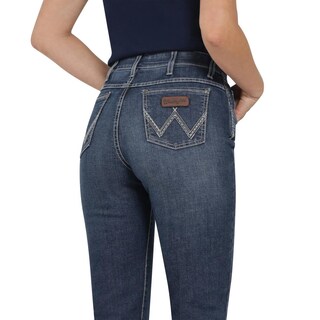 Foto 5 | Foto 5 | Jeans Vaqueros Wrangler High Rise Boot 401 Azul
