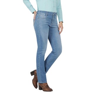 Foto 2 | Foto 2 | Jeans Vaquero Mujer Wrangler Slim Fit 994 Azul