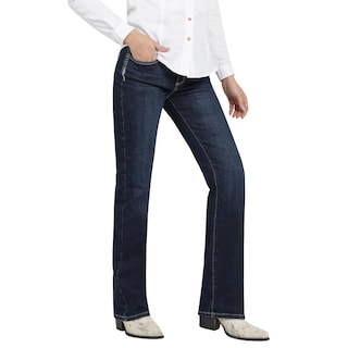 Foto 2 | Foto 2 | Jeans Vaquero Mujer Wrangler High Rise Boot 554 Azul