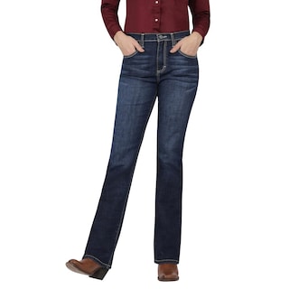 Foto 1 | Foto 1 | Jeans Vaquero Mujer Wrangler High Rise Boot 543 Azul