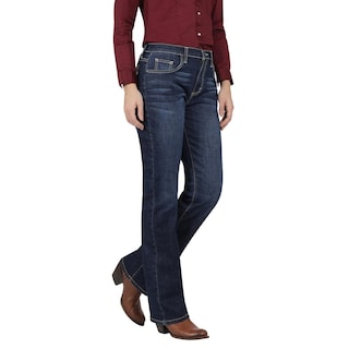 Foto 2 | Foto 2 | Jeans Vaquero Mujer Wrangler High Rise Boot 543 Azul