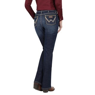 Foto 3 | Foto 3 | Jeans Vaquero Mujer Wrangler High Rise Boot 543 Azul