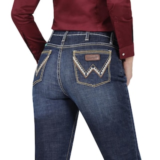 Foto 5 | Foto 5 | Jeans Vaquero Mujer Wrangler High Rise Boot 543 Azul
