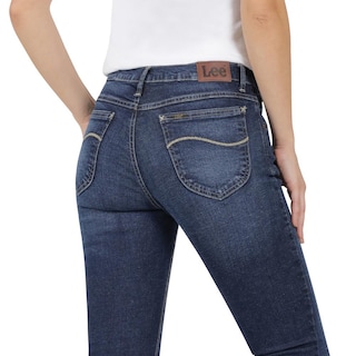 Foto 5 | Foto 5 | Jeans Mujer Lee Slim Fit 393 Azul Marino