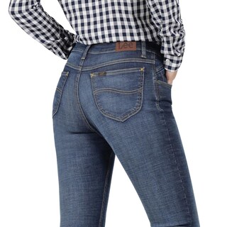 Foto 5 | Foto 5 | Jeans Mujer Lee Slim Fit 012 Azul Marino