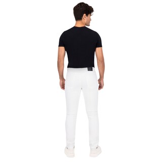 Foto 4 | Foto 4 | Pantalón Slim Britos Jeans Hombre Mezclilla Blanco 803785