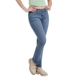 Foto 2 | Foto 2 | Jeans Lee Mujer Classic Slim Fit 380 Azul
