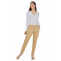 Jeans Mujer Lee Casual Gabardina 213 Beige