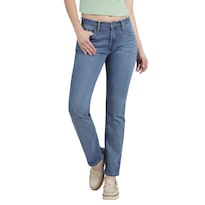 Jeans Lee Mujer Classic Slim Fit 380 Azul