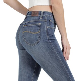 Foto 5 | Foto 5 | Jeans Lee Mujer Classic Slim Fit 748 Azul Marino