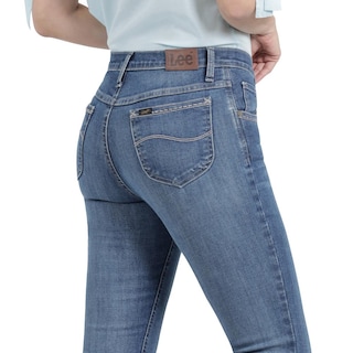Foto 5 | Foto 5 | Jeans Lee Mujer Classic Slim Fit 763 Azul