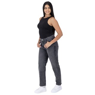Foto 6 | Foto 6 | Pantalón Mom Britos Jeans Mujer Mezclilla 025745
