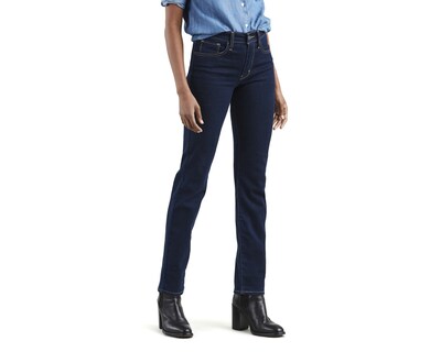Foto 1 | Foto 1 | Jeans Levi's 724 High-rise Straight 18883-0011 color Azul para Mujer