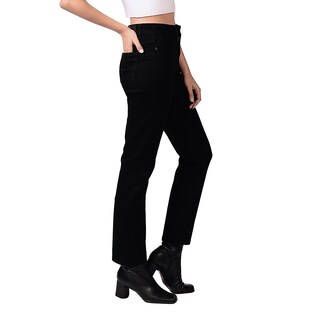 Foto 2 | Foto 2 | Jeans Mchk Corte Recto Negros para Mujer