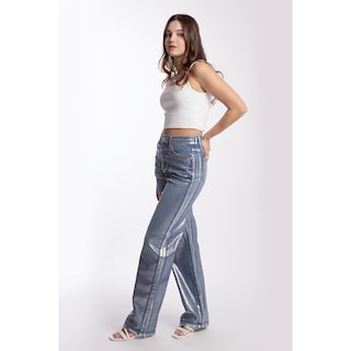 Foto 2 | Foto 2 | Jeans Roman Fashion Azul para Mujer