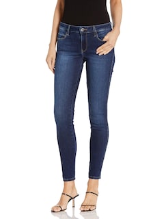 Foto 1 | Foto 1 | Jeans Guess de Talle Medio Ajustados para Mujer - Venta Internacional