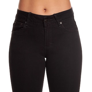Foto 6 | Foto 6 | Pantalon Jeans Vaqueros Straight Rectos Mezclilla Stretch Para Dama Pineda Jeans Negro