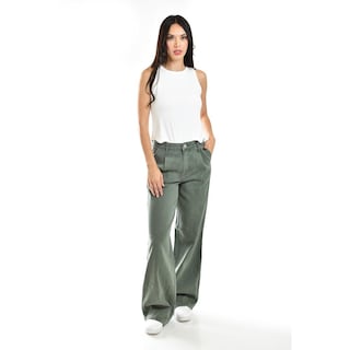 Foto 6 | Foto 6 | Jeans Vintage Loose /juvenil, 6714 (verde) Verde