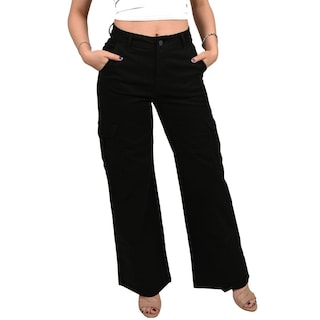 Foto 1 | Foto 1 | Pantalón Britos Jeans Cargo Negro 024815 para Mujer